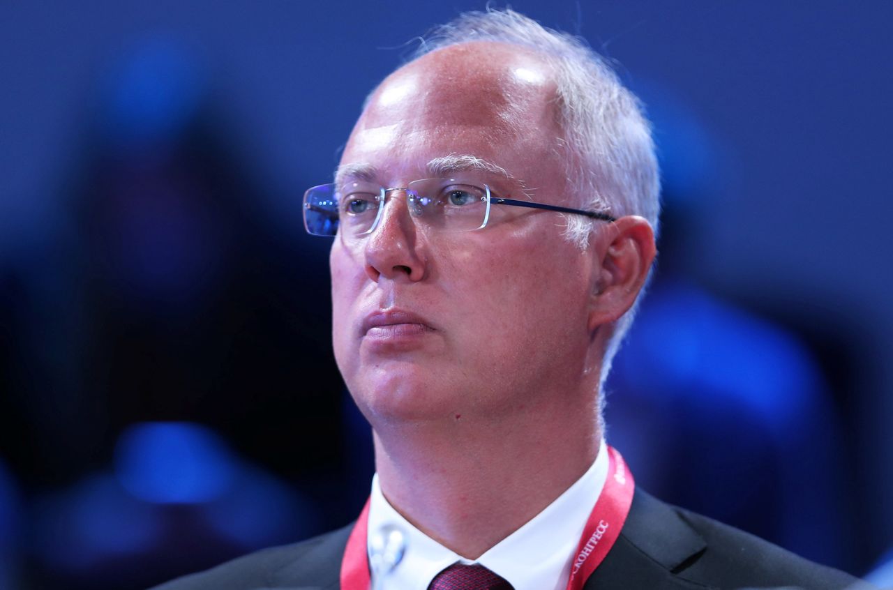 Kirill Dmitriev attends a session of the St. Petersburg International Economic Forum, in June 2021.
