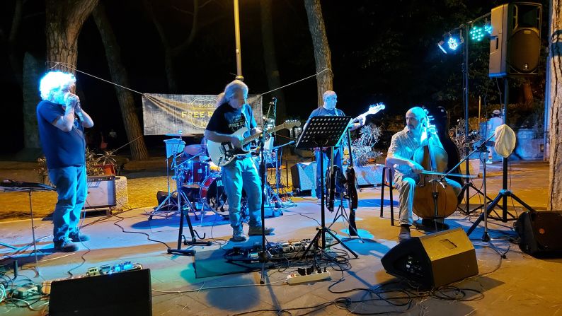 <strong>Still going: </strong>The couple now perform around the local area.