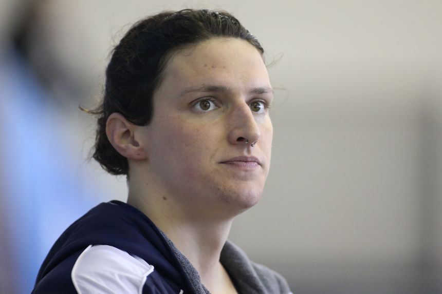 Lia Thomas swam at the 2022 NCAA Swimming & Diving Championships at Georgia Tech.