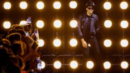 Designer Hedi Slimane appears onstage during his Spring/Summer 2023 Menswear collection show for fashion house Celine during Men's Fashion Week in Paris, France June 26, 2022. REUTERS/Sarah Meyssonnier