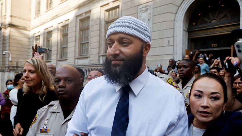 Baltimore prosecutors give up fight to vacate Adnan Syed’s murder conviction ahead of hearing to reduce his prison sentence