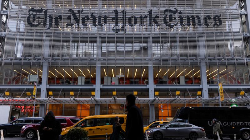 Trump threatens New York Times for ‘unlawful’ reporting on his CBS lawsuit | CNN Business