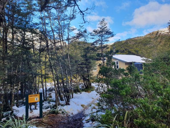Visitors are reminded to clean their shoes and gear after visiting other lakes downstream where lindavia is present, and a warden lives at the Blue Lake hut during busy seasons to warn hikers of the biosecurity risk and the cultural significance of the lake.