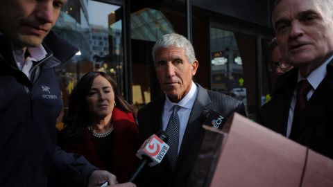 William "Rick" Singer departs after being sentenced at the federal courthouse in Boston, Massachusetts on January 4, 2023.