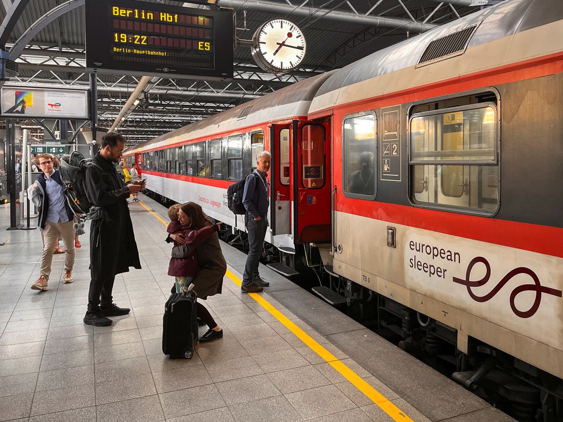 European Sleeper runs a night train service connecting Brussels, Amsterdam and Berlin.