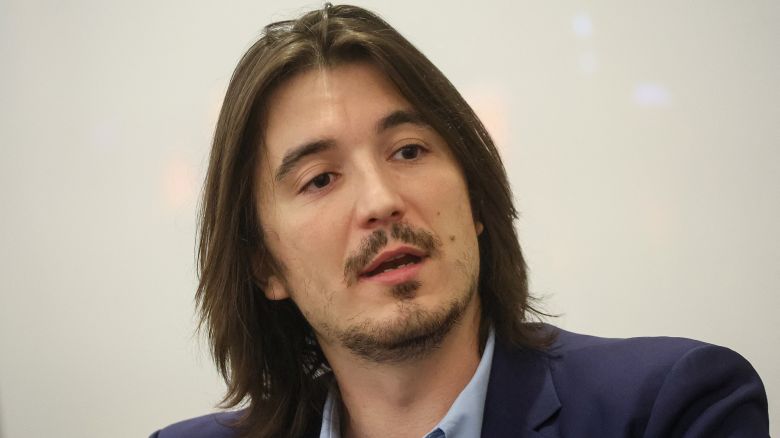 Vlad Tenev, CEO and Co-Founder of Robinhood, speaks during the Piper Sandler Global Exchange and FinTech Conference in New York City, U.S., June 7, 2023.