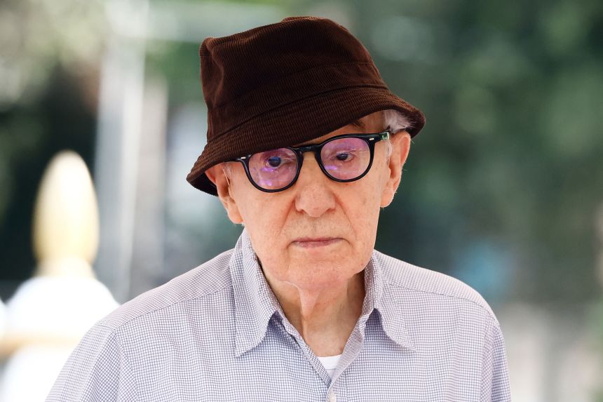 Filmmaker Woody Allen pictured in September 2023.