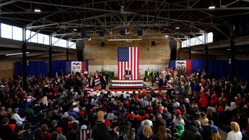 Trump returns to Iowa as caucuses draw nearer | CNN Politics