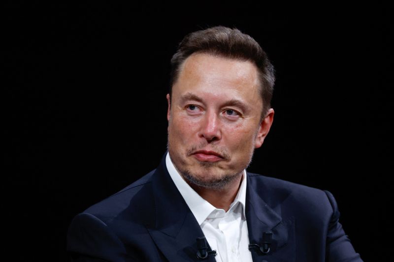 Elon Musk, Chief Executive Officer of SpaceX and Tesla and owner of X, formerly known as Twitter, attends the Viva Technology conference dedicated to innovation and startups at the Porte de Versailles exhibition centre in Paris, France, June 16, 2023.