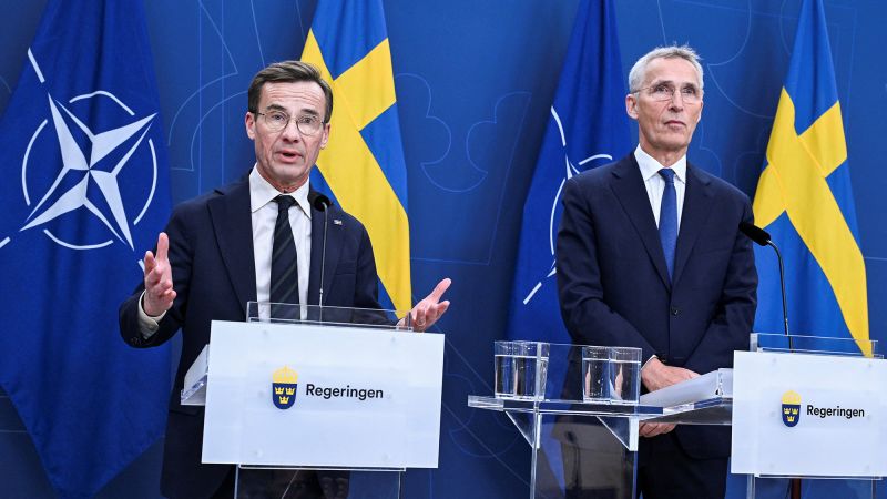 Швеция преодоля последното препятствие в кандидатурата си за присъединяване към НАТО, след като Унгария одобри присъединяването