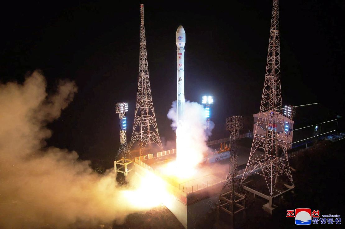 North Korea launched its first spy satellite, the Malligyong-1, in November.