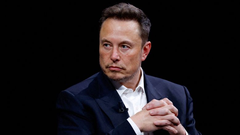 Elon Musk, Chief Executive Officer of SpaceX and Tesla and owner of X, formerly known as Twitter, attends the Viva Technology conference in Paris on June 16.