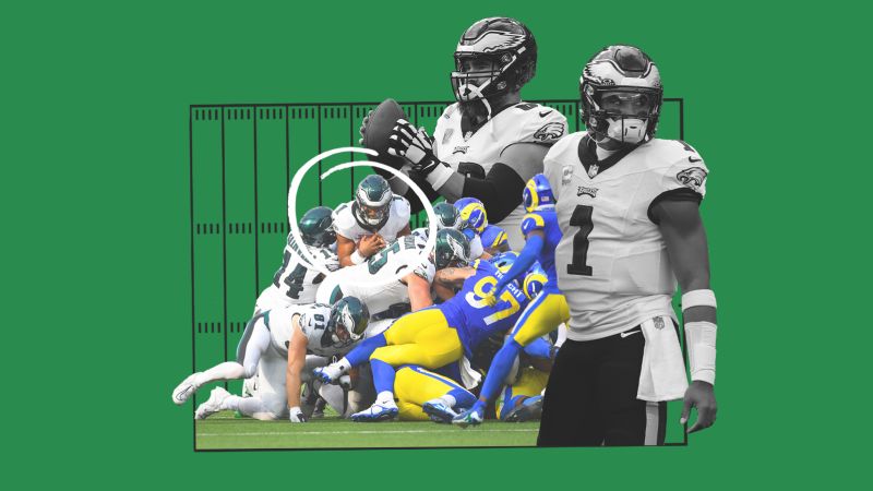 „Братското блъскане“: Защо на мода „Tush Push“ се превърна в неудържима игра в NFL