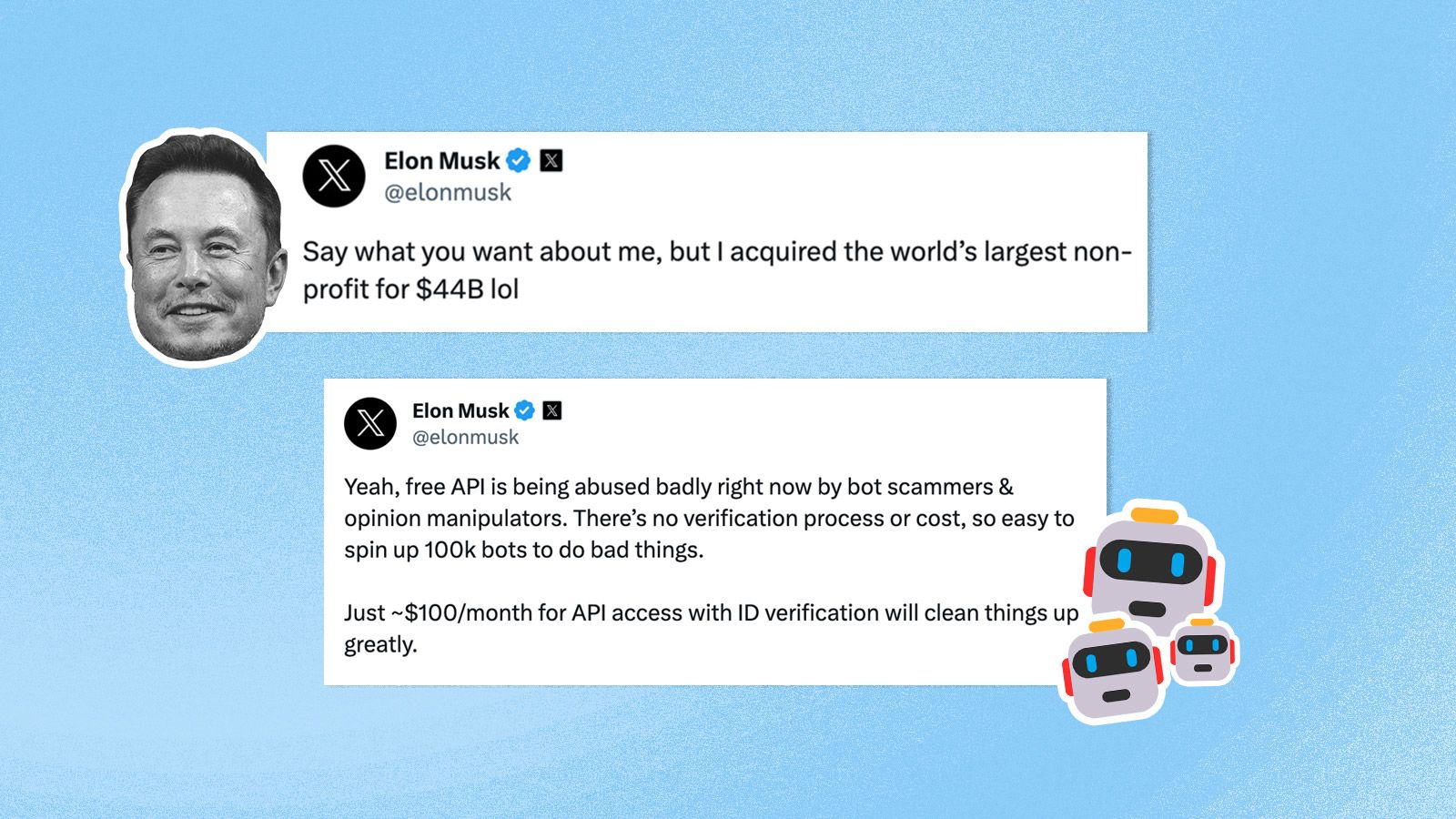 Twitter is just showing everyone all of Elon's tweets now / Is