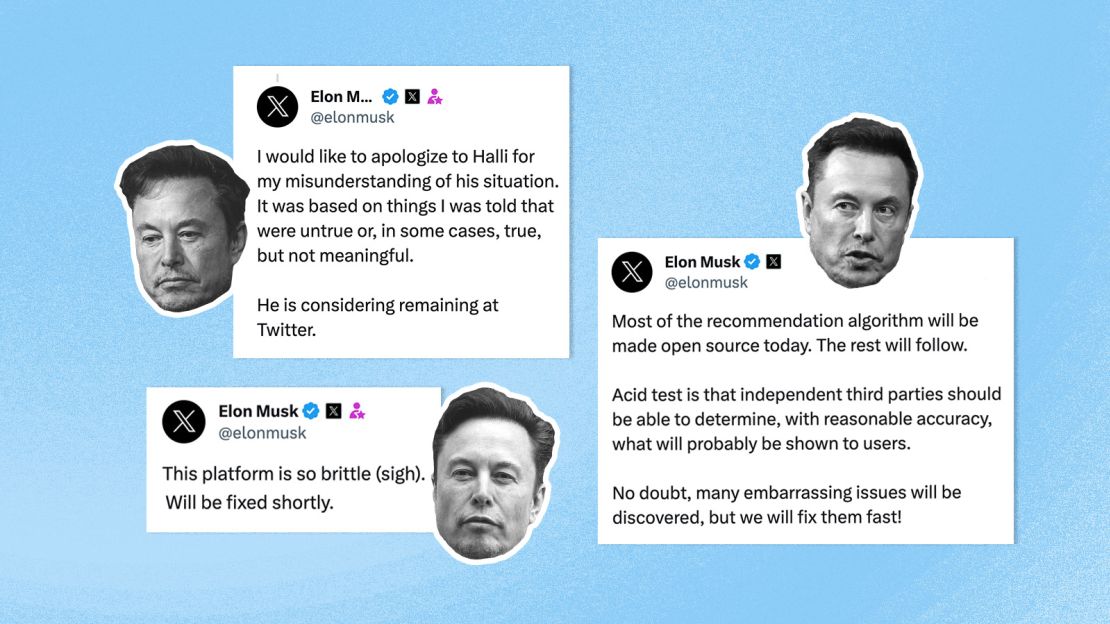 Twitter is just showing everyone all of Elon's tweets now / Is
