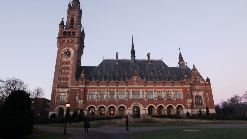 The International Court of Justice hears arguments regarding the Israeli occupation of lands claimed by the Palestinians
