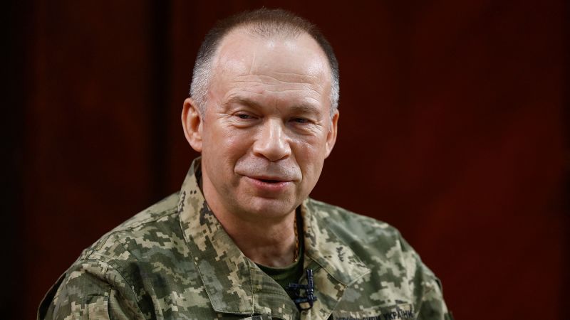 Превъзхождан и превъзхождан: Новият главнокомандващ на армията на Украйна е изправен пред големи предизвикателства при поемането на битката с Русия