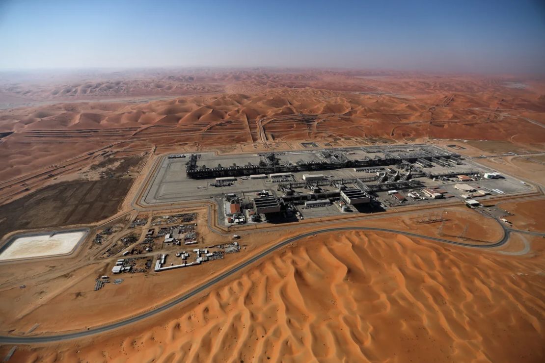 Vista general del campo petrolero de Aramco en el desierto de Rub al-Jali, Shaybah, Arabia Saudita, el 12 de enero de 2024.