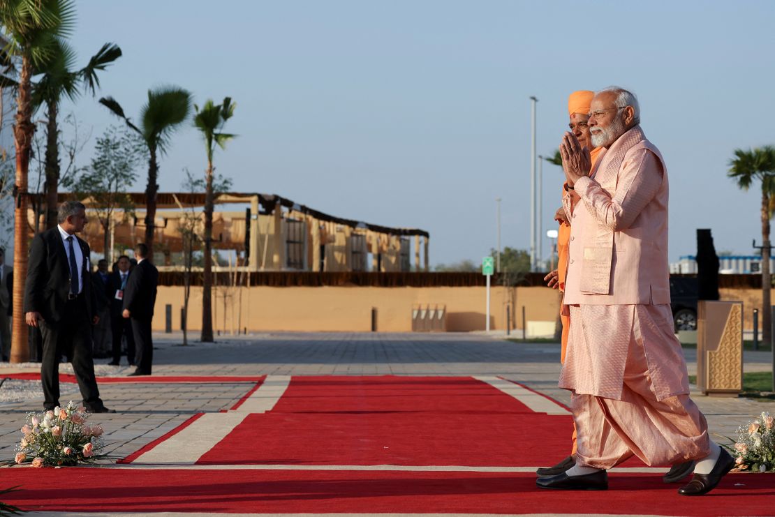 Modi's inauguration of the temple comes before India's general election, scheduled for the spring.