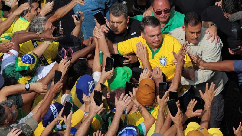 Brazil’s Jair Bolsonaro rejects coup allegations as thousands of supporters rally in Sao Paulo