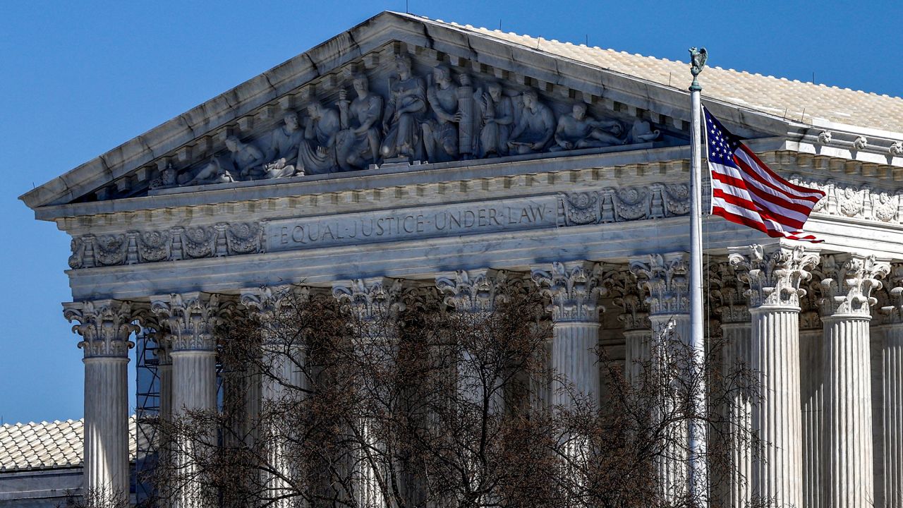 The United States Supreme Court building is seen in Washington, U.S., February 29, 2024.