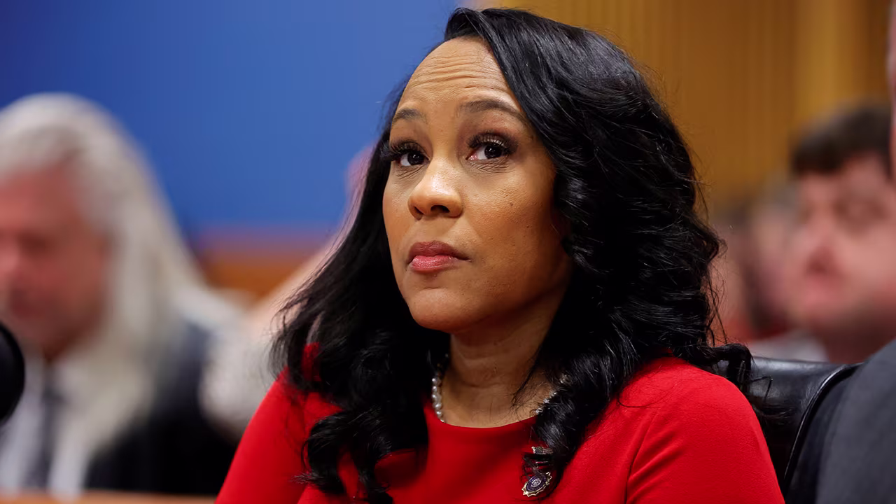 Fulton County District Attorney Fani Willis attends a hearing on the Georgia election interference case, March 1, in Atlanta.