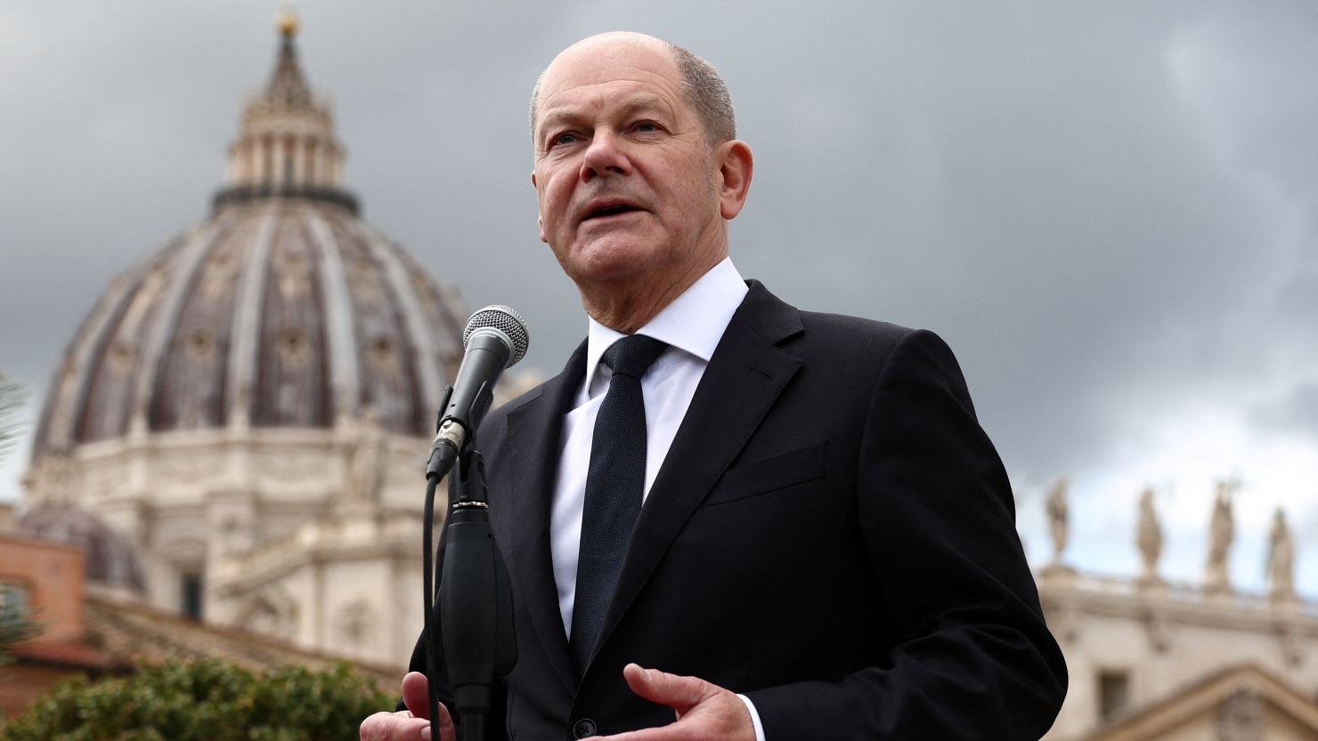 German Chancellor Olaf Scholz called the leak a “very serious matter.”