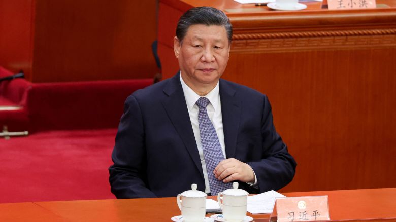 Chinese leader Xi Jinping attends a major political gathering in Beijing in March.