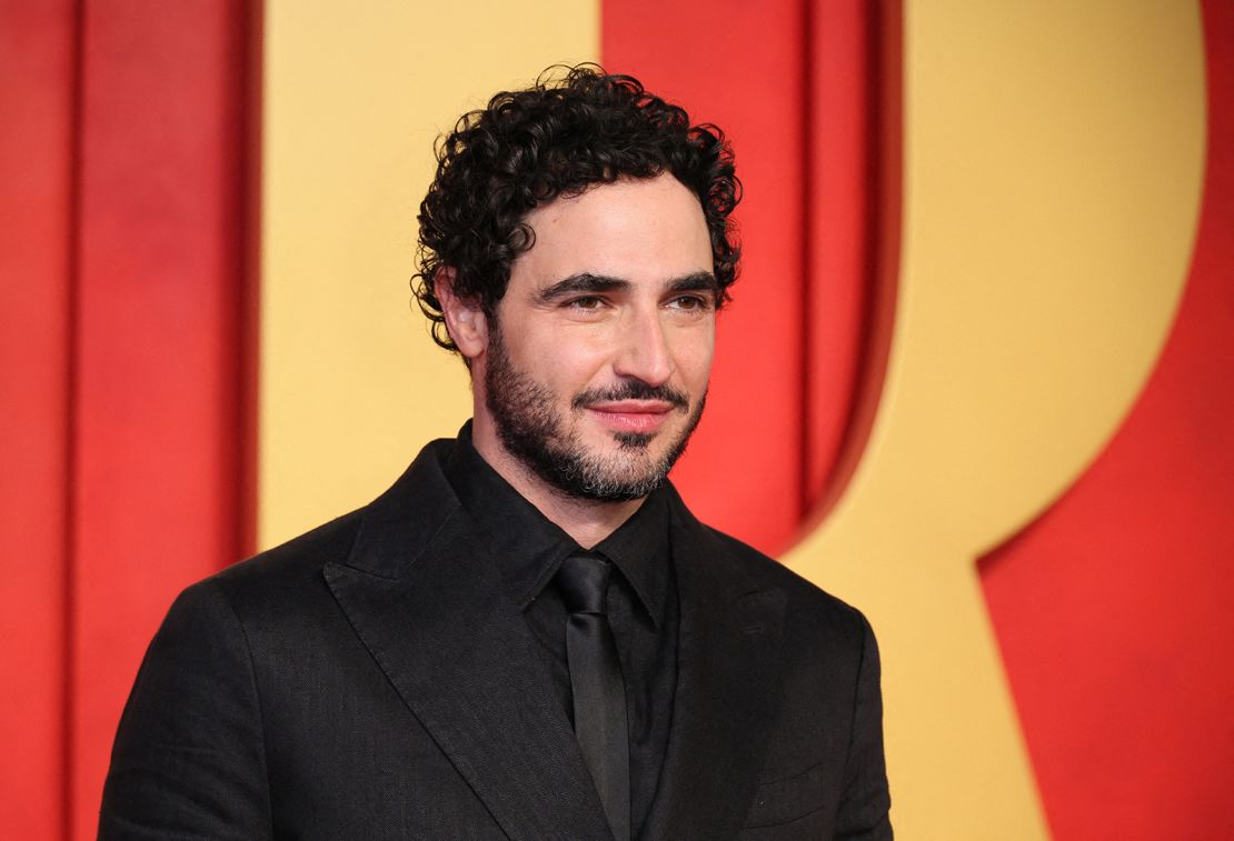 Designer Zac Posen — now creative director at Gap Inc., at the Vanity Fair Oscar party in March 2024.