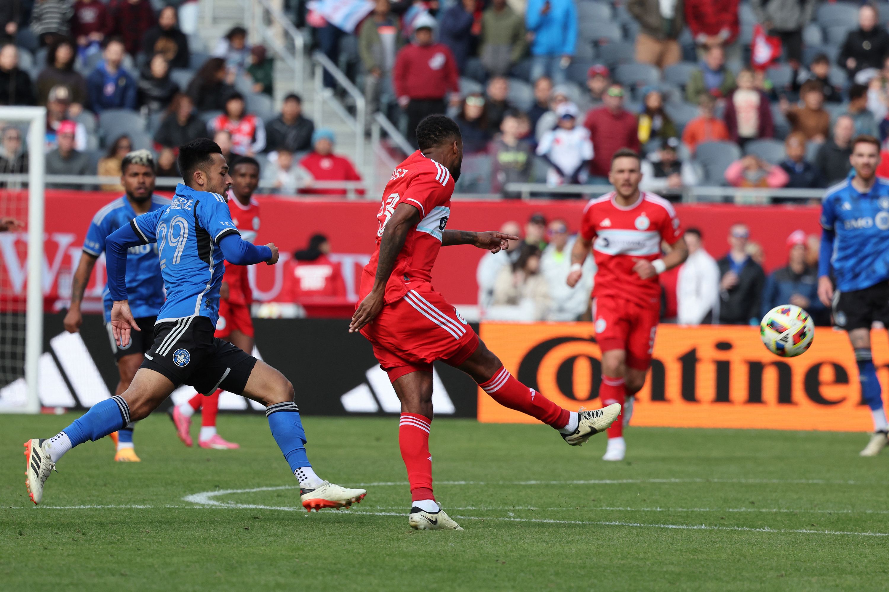 Chicago Fire midfielder Kellyn Acosta scores wild stoppage-time goal from  inside own half to complete improbable comeback win