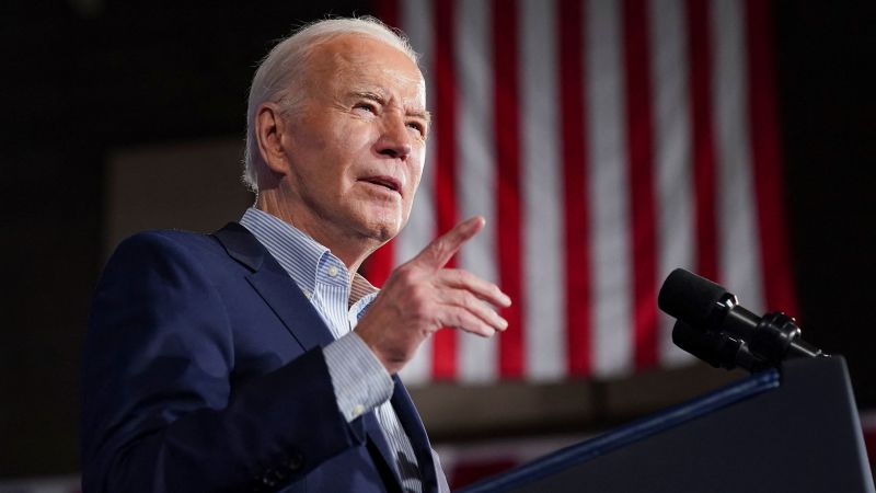 Biden tries to turn the tables on Trump’s use of a classic political attack line