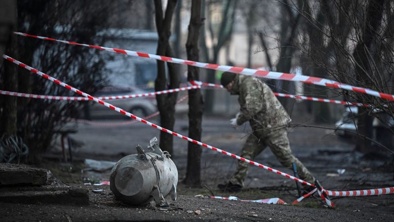 Столицата на Украйна беше подложена на тежка ракетна атака в