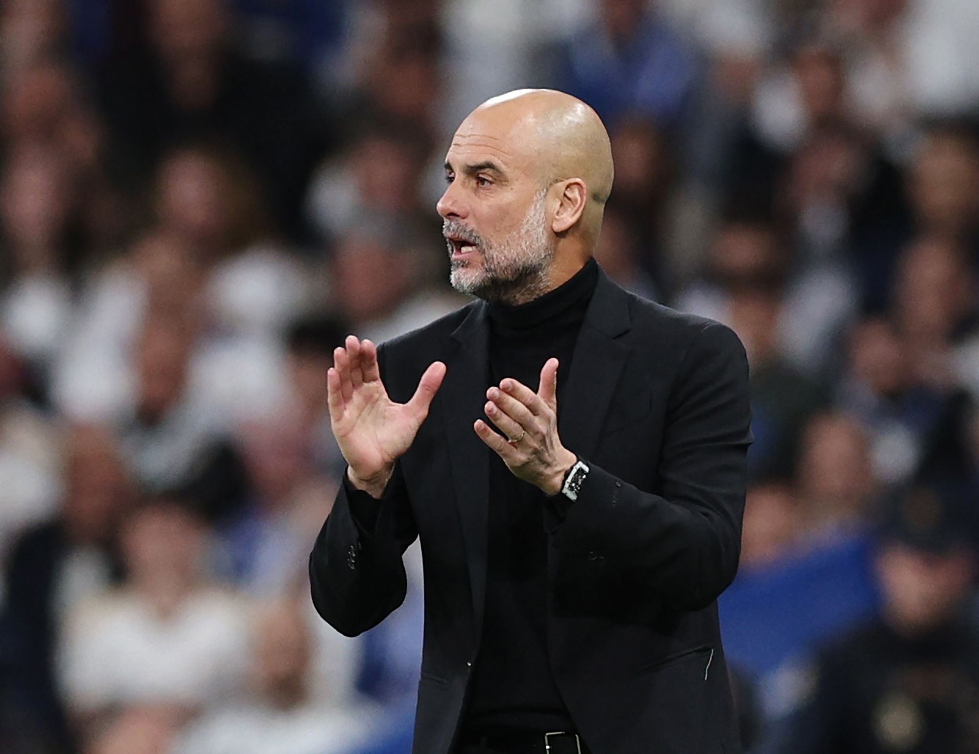 Pep Guardiola's watch is one of just 50 models made.
