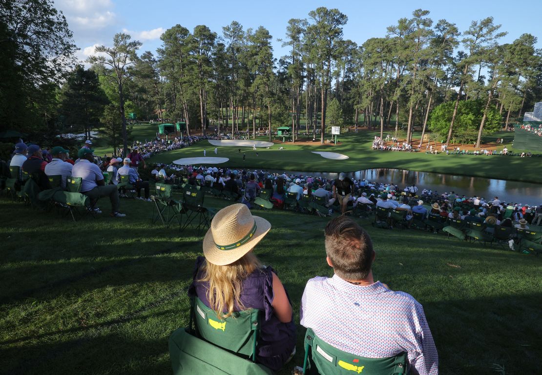 The Masters is famous for its traditions.