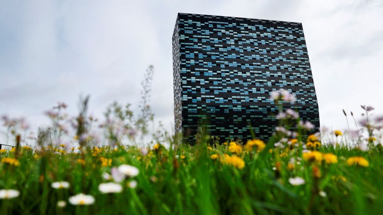The headquarters of computer chipmaker Nexperia is seen in Nijmegen, Netherlands on April 12, 2024.