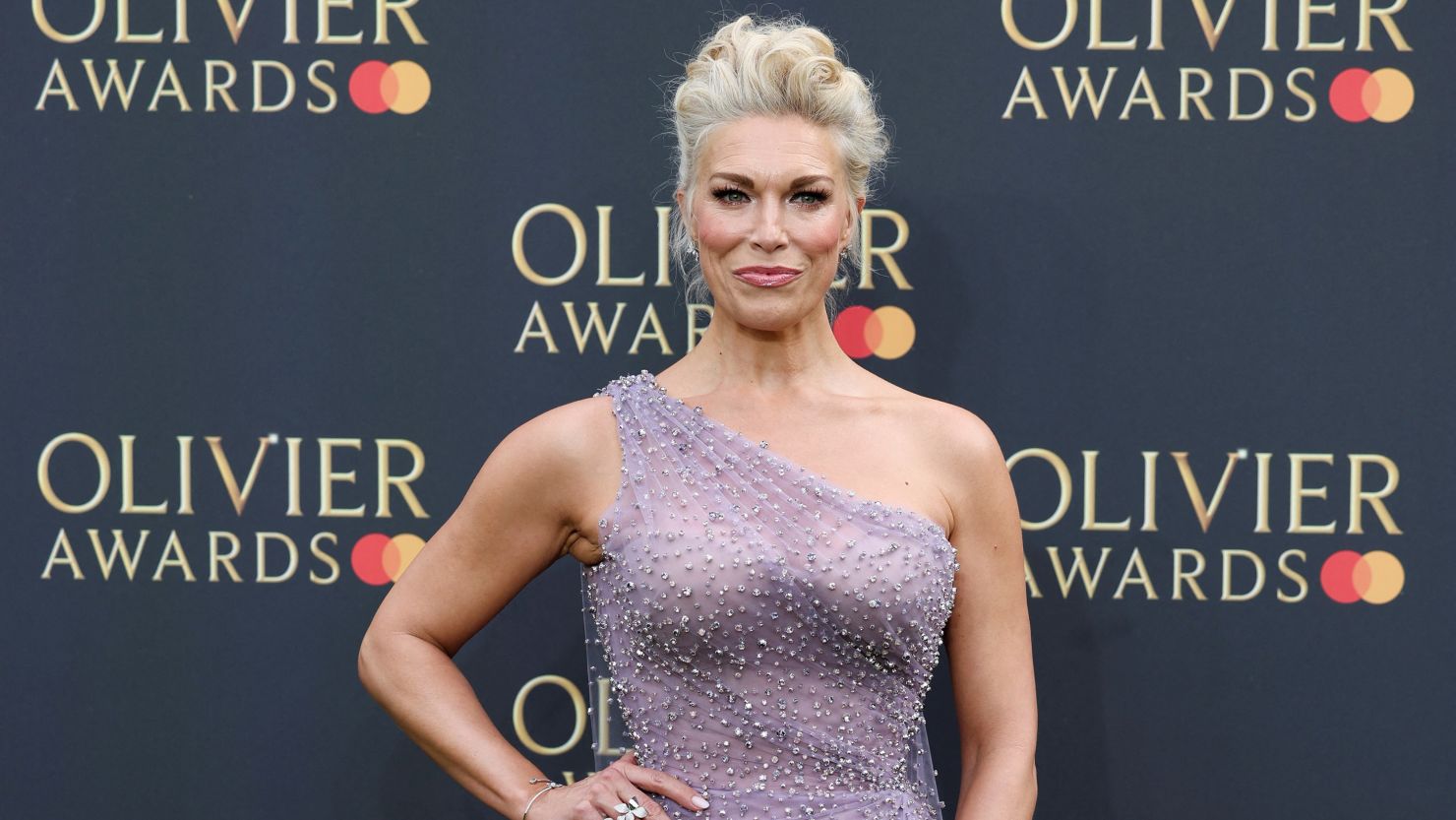 Hannah Waddingham hosted this year's Olivier Awards.