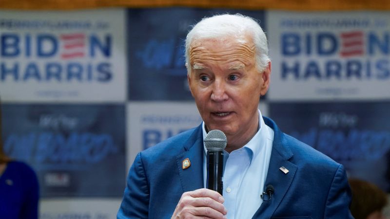 Biden to call for a tripling of tariffs on Chinese steel as he makes economic pitch in Pittsburgh