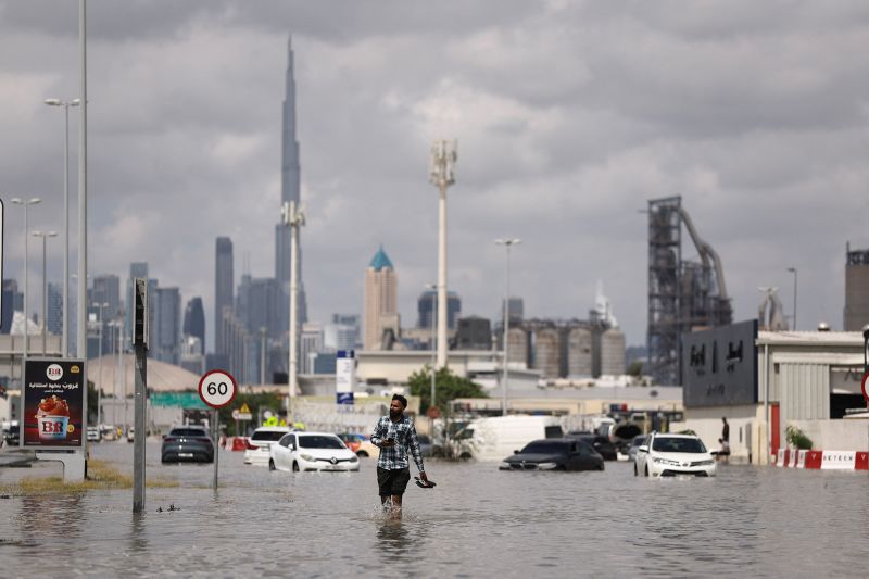 The UAE experienced its worst deluge in 75 years.