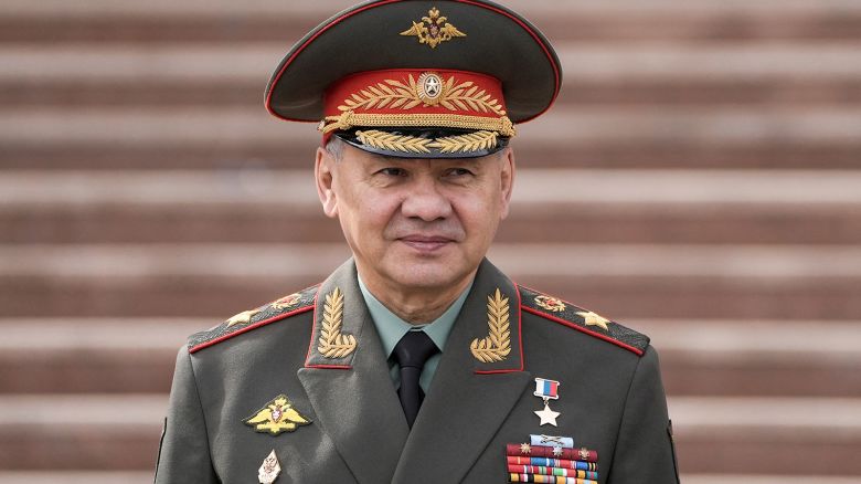 Sergei Shoigu, who has been replaced as Russia's Minister of Defense, attends a meeting of the Shanghai Cooperation Organisation in Astana, Kazakhstan, on April 26, 2024.