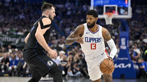 The LA Clippers face off against the Dallas Mavericks during the 2024 NBA playoffs.