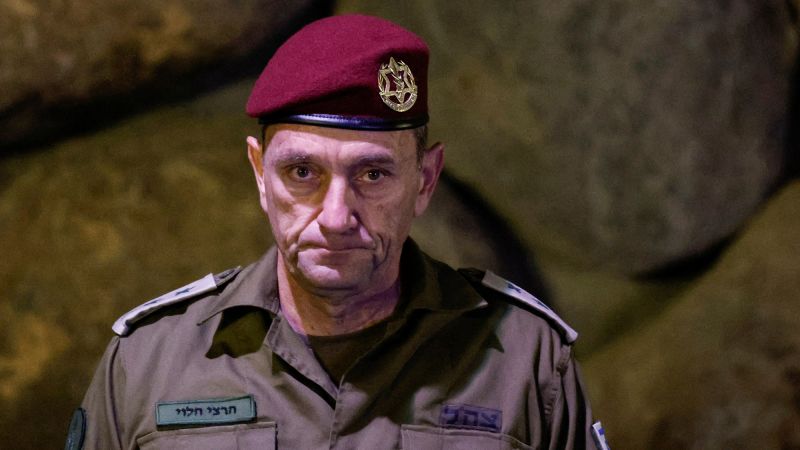 Israeli military chief of staff resigns over failure to prevent October 7 attack