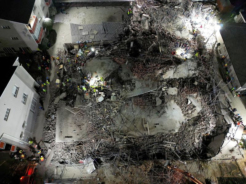 At Least Six Dead And Dozens Missing As Multi-story Building Collapses ...