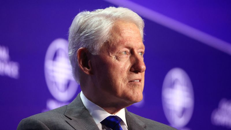 Former President Bill Clinton is in the hospital after developing a fever, spokesperson says