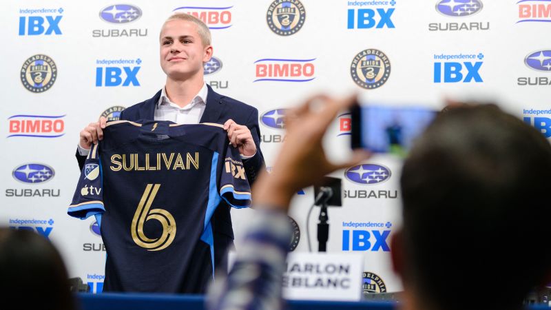 Philadelphia Union sign 14-year-old phenom Cavan Sullivan to record deal
