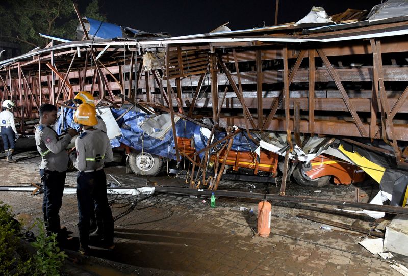 Mumbai: At Least 14 Killed After Billboard Collapses During ...