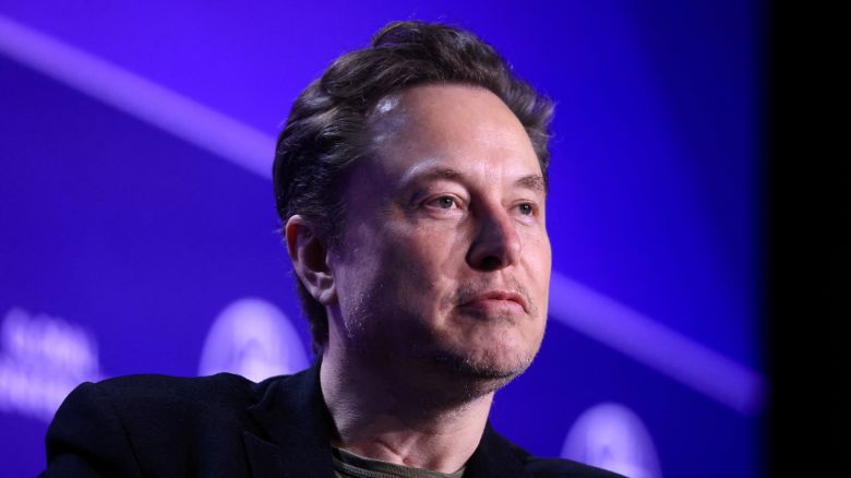 Elon Musk, Chief Executive Officer of SpaceX and Tesla and owner of X looks on during the Milken Conference 2024 Global Conference Sessions at The Beverly Hilton in Beverly Hills, California, U.S., May 6, 2024.