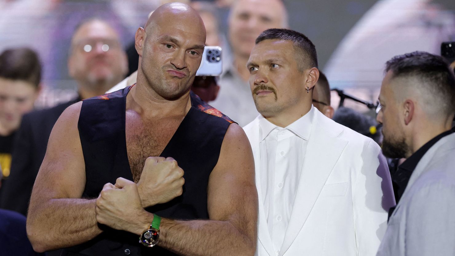 Fury and Usyk will take center stage on Saturday, May 18, at the Kingdom Arena in Riyadh, Saudi Arabia.