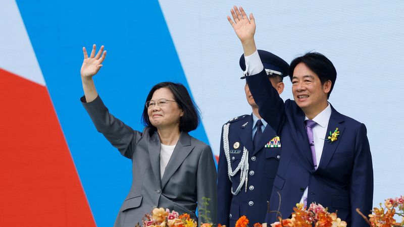Китай започва наказателни военни учения около Тайван дни след като островът положи клетва за нов лидер