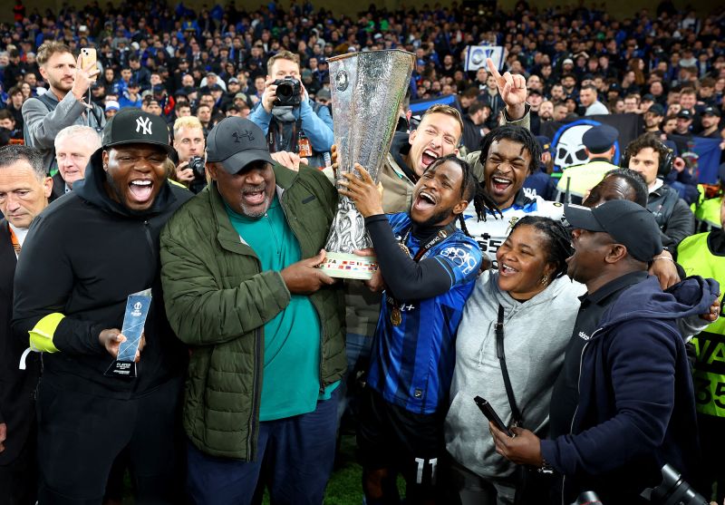 Ademola Lookman Scores Stunning Hat-trick As Atalanta Wins Europa ...