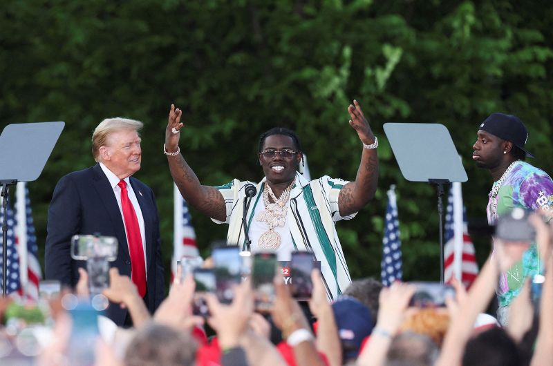 Trump Shares Stage At Bronx Rally With Rappers Indicted Over Alleged   2024 05 24t040311z 2008652170 Rc2nw7aq3u7m Rtrmadp 3 Usa Election Trump.JPG